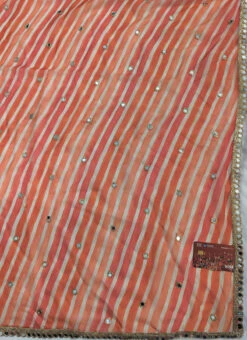 Orange Digital Print Art Silk Fabric -Indo Clothing Shop Orange Digital Print Art Silk Fabric EFSLAA3738 u