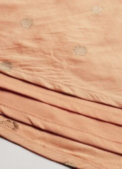 Skirt From Peach Art Silk Jacquard Co Ords Set After Six Wear -Indo Clothing Shop Peach Art Silk Jacquard Co Ords Set IWBS02211099 rrc4