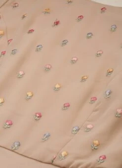 Peach Embroidered Georgette Dress Festive Wear 11 Peach Embroidered Georgette Dress Festive Wear -Indo Clothing Shop Peach Embroidered Georgette Dress DRBS02210931 rrc1