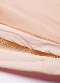 Peach Embroidered One Shoulder Ruffle Gown Party Wear -Indo Clothing Shop Peach Embroidered One Shoulder Ruffle Gown IWBS02204750 rrc1