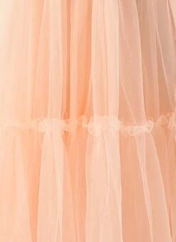 Peach Georgette Embroidered Dress Festive Wear 14 Peach Georgette Embroidered Dress Festive Wear -Indo Clothing Shop Peach Georgette Embroidered Dress DRBS02308960 rrc3