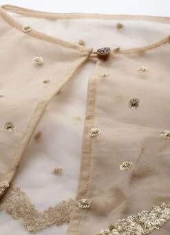 Peach Georgette Gown N Embroidered Jacket Festive Wear -Indo Clothing Shop Peach Georgette Gown N Embroidered Jacket IWBS01912936 rrc2