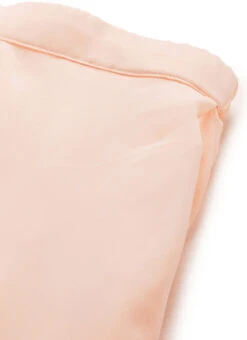 Peach Georgette Half Circular N Gathered Skirt Party Wear -Indo Clothing Shop Peach Georgette Half Circular N Gathered Skirt WBBS02306397 rrc1