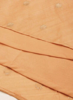 Skirt From Peach Jacquard N Navy Blue Art Silk Skirt Set After Six Wear -Indo Clothing Shop Peach Jacquard N Navy Blue Art Silk Skirt Set IWBS02212526 rrc4