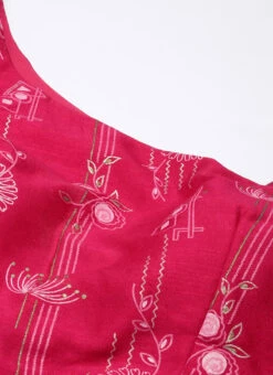 Skirt From Pink Art Silk Foil Printed Skirt Set After Six Wear 12 Skirt From Pink Art Silk Foil Printed Skirt Set After Six Wear -Indo Clothing Shop Pink Art Silk Foil Printed Skirt Set IWBS02302304 rrc1