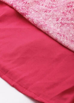 Pink Bandhani Printed Angarkha Gown Festive Wear -Indo Clothing Shop Pink Bandhani Printed Angarkha Gown IWBS02302256 rrc4