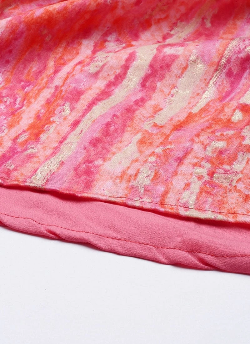 Pink Bell Sleeve Dress After Six Wear 8 Pink Bell Sleeve Dress After Six Wear - Image 8