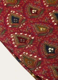 Pink Chanderi Art Silk Maxi Dress Festive Wear -Indo Clothing Shop Pink Chanderi Art Silk Maxi Dress DRBS02207321 rrc3