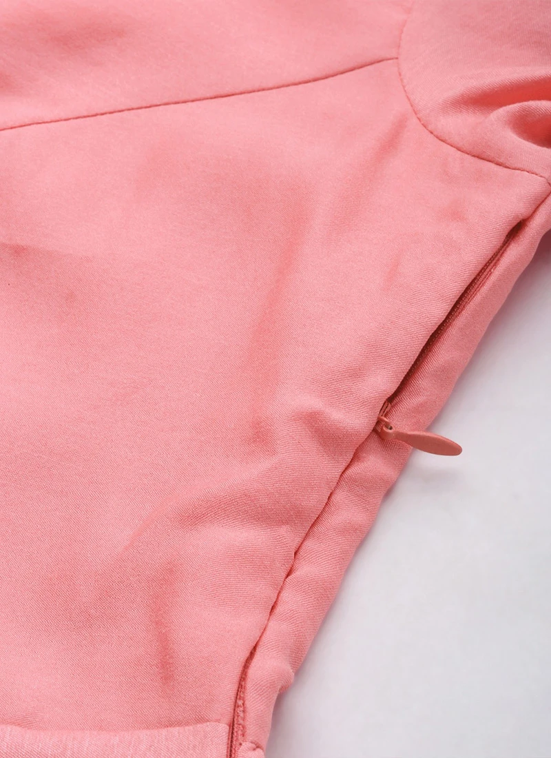 Pink Embroidered Gharara Set Festive Wear 6 Pink Embroidered Gharara Set Festive Wear - Image 6