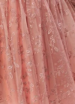 Pink Foil Printed Net Dress Party Wear 14 Pink Foil Printed Net Dress Party Wear -Indo Clothing Shop Pink Foil Printed Net Dress DRBS02208554 rrc3