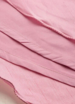 Skirt From Pink Net Thread Embroidered Skirt Set After Six Wear -Indo Clothing Shop Pink Net Thread Embroidered Skirt Set IWBS02212473 rrc4