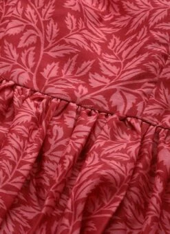 Pink Printed Cotton Gathered Calf Length Dress After Six Wear 12 Pink Printed Cotton Gathered Calf Length Dress After Six Wear -Indo Clothing Shop Pink Printed Cotton Gathered Calf Length Dress DRBS02106521 rrc1