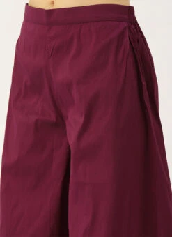 Pink Printed Top N Dark Purple Kurta Set After Six Wear 13 Pink Printed Top N Dark Purple Kurta Set After Six Wear -Indo Clothing Shop Pink Printed Top N Dark Purple Kurta Set KSBS02104205 rrc3