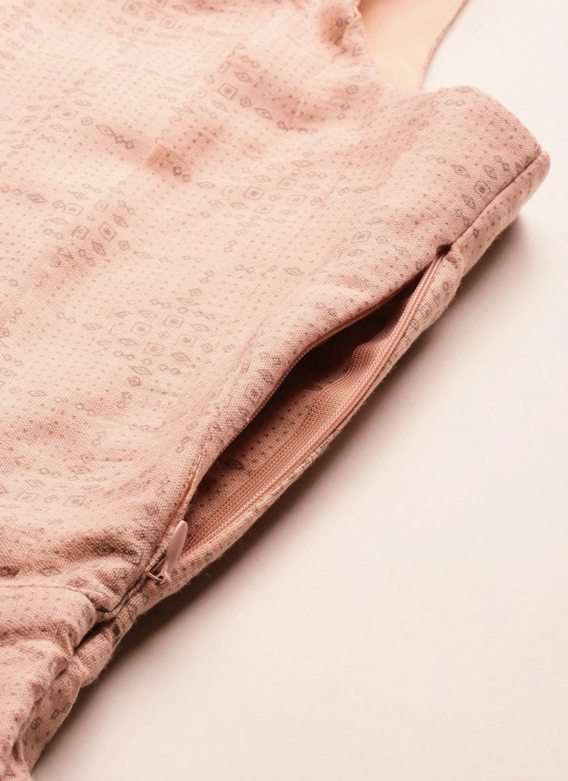 Pink Rayon High N Low Pleated Yoke Dress After Six Wear 7 Pink Rayon High N Low Pleated Yoke Dress After Six Wear - Image 7