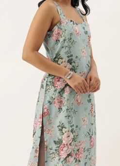 Pista Green N Pale Mauve Kurta Sets After Six Wear