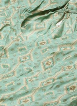 Printed Blue Rayon Kurta Set Work Wear Festive Wear -Indo Clothing Shop Printed Blue Rayon Kurta set KSBS02209817 rrc1