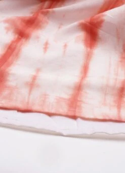 Rust Tie N Dye Dress After Six Wear -Indo Clothing Shop Rust Tie N Dye Dress DRBS02202393 rrc2