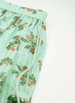 Skirt From Sea Green Digital Printed Co Ords Set After Six Wear -Indo Clothing Shop Sea Green Digital Printed Co Ords Set IWBS02212582 rrc3