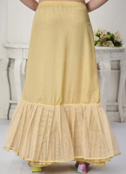 Sea Green Embroidered Layered Style Gown Wedding Wear -Indo Clothing Shop Sea Green Embroidered Layered Style Gown IWBS02301713 rrc4