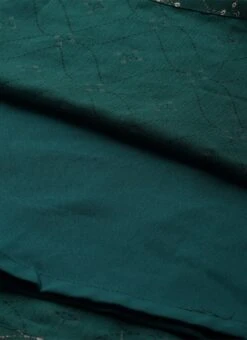 Teal Green Art Silk Foil Printed Maxi Dress Festive Wear -Indo Clothing Shop Teal Green Art Silk Foil Printed Maxi Dress DRBS02211113 rrc3