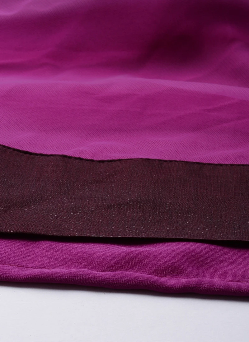 Violet Net N Purple Handkerchief Skirt Festive Wear 6 Violet Net N Purple Handkerchief Skirt Festive Wear - Image 6