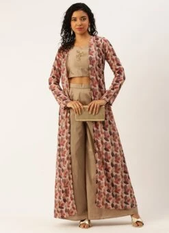 Jacket From White Chinon N Gold Jacket Suit -Indo Clothing Shop White Chinon N Gold Jacket Suit IWBS02301797 u