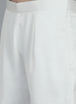 White N Blue Sleeveless Kurta Set After Six Wear 12 White N Blue Sleeveless Kurta Set After Six Wear -Indo Clothing Shop White N Blue Sleeveless Kurta Set KSBS01911460 rrc2