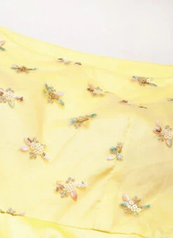White Net Sequins N Yellow Gown Festive Wear 12 White Net Sequins N Yellow Gown Festive Wear -Indo Clothing Shop White Net Sequins N Yellow Gown IWBS02301774 rrc1