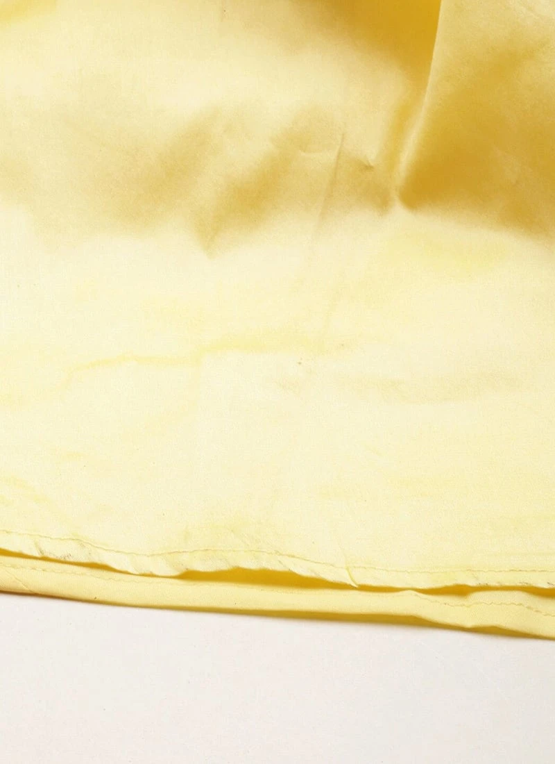 White Net Sequins N Yellow Gown Festive Wear 8 White Net Sequins N Yellow Gown Festive Wear - Image 8