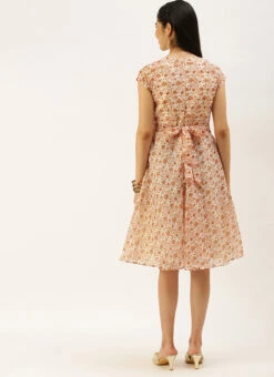 White Printed Art Silk Mini Dress After Six Wear 11 White Printed Art Silk Mini Dress After Six Wear -Indo Clothing Shop White Printed Art Silk Mini Dress DRBS02208439 b