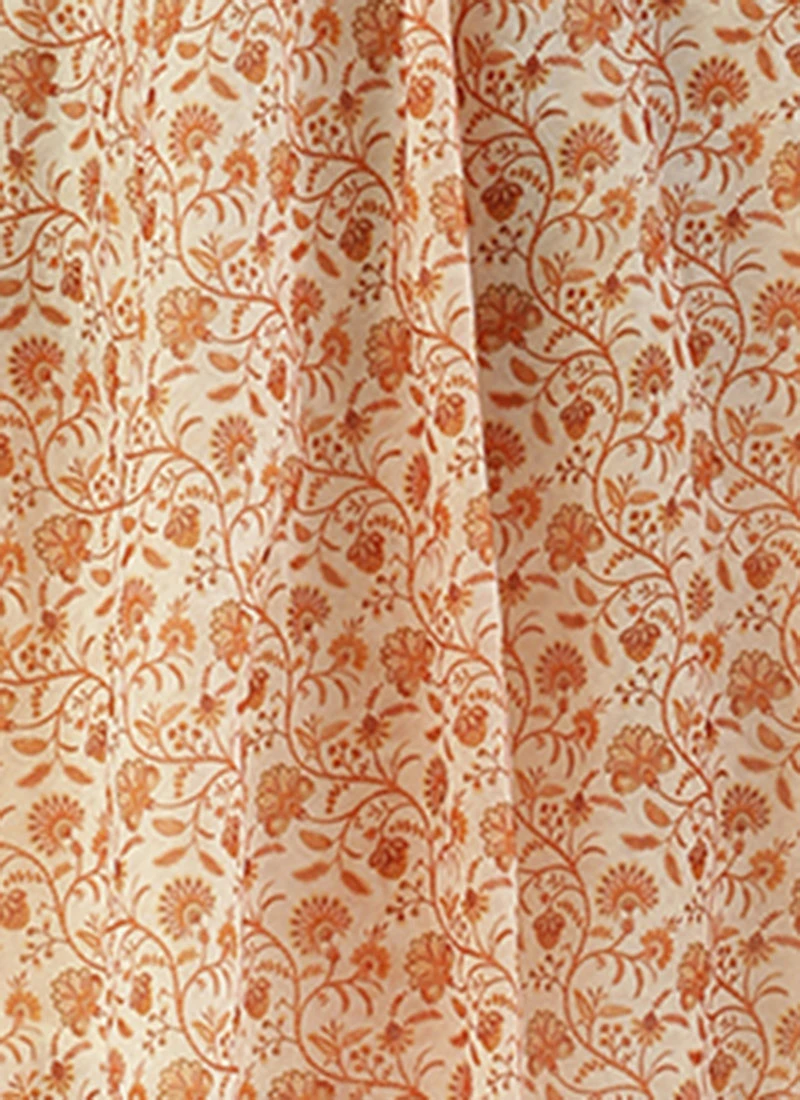 White Printed Art Silk Mini Dress After Six Wear 7 White Printed Art Silk Mini Dress After Six Wear - Image 7