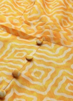 Yellow Digital Print High N Low Style Dress After Six Wear 12 Yellow Digital Print High N Low Style Dress After Six Wear -Indo Clothing Shop Yellow Digital Print High N Low Style Dress DRBS02306371 rrc1