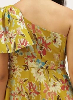 Yellow Digital Printed Dress After Six Wear 13 Yellow Digital Printed Dress After Six Wear -Indo Clothing Shop Yellow Digital Printed Dress DRBS02208547 rrc2