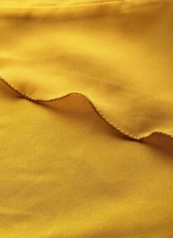 Yellow Embroidered Boat Neckline Gown Festive Wear -Indo Clothing Shop Yellow Embroidered Boat Neckline Gown IWBS01910299 rrc3