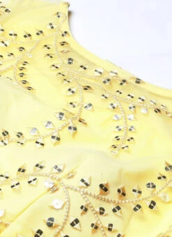 Skirt From Yellow Embroidered Crop Top N Skirt After Six Wear 12 Skirt From Yellow Embroidered Crop Top N Skirt After Six Wear -Indo Clothing Shop Yellow Embroidered Crop Top N Skirt IWBS02301682 rrc1