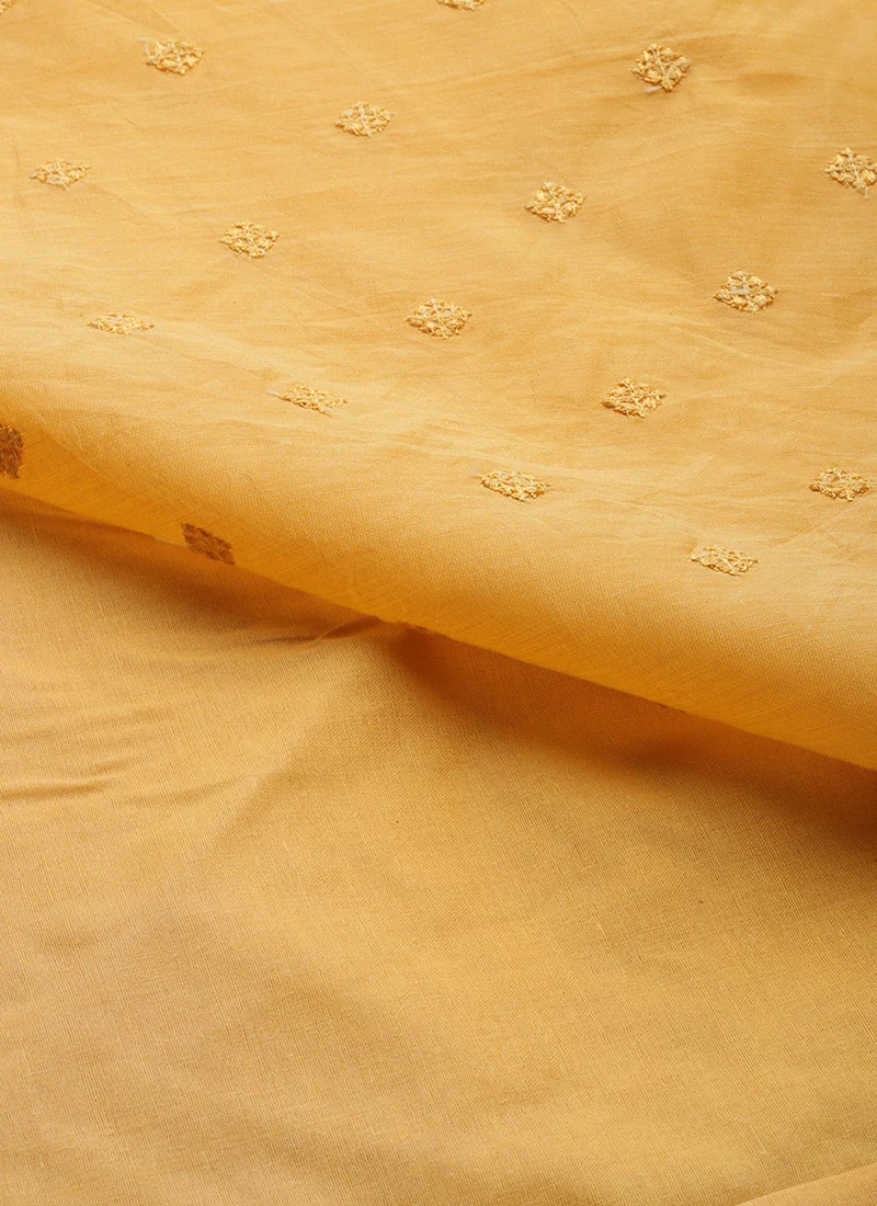 Yellow Embroidered Kurta N Palazzo Set Festive Wear 8 Yellow Embroidered Kurta N Palazzo Set Festive Wear - Image 8