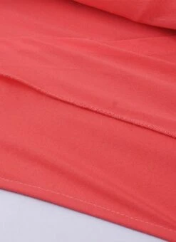 Yellow Embroidered N Peach Overlapping Style Gown Party Wear -Indo Clothing Shop Yellow Embroidered N Peach Overlapping Style Gown IWBS02004315 rrc3