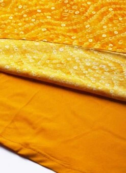 Why Kiki Dress Yellow Printed Halter Neck Floor Length Gown Festive Wear -Indo Clothing Shop Yellow Printed Halter Neck Floor Length Gown IWBS02110888 rrc1