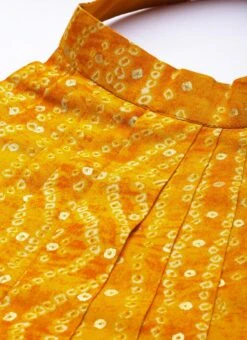 Why Kiki Dress Yellow Printed Halter Neck Floor Length Gown Festive Wear -Indo Clothing Shop Yellow Printed Halter Neck Floor Length Gown IWBS02110888 rrc3