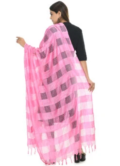Baby Pink Cotton Dupatta Festive Wear -Indo Clothing Shop baby pink cotton dupatta dpdmfmfd017 b
