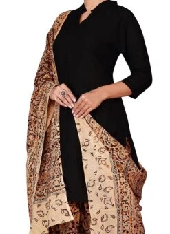 Beige N Maroon Cotton Patiala Pant After Six Wear