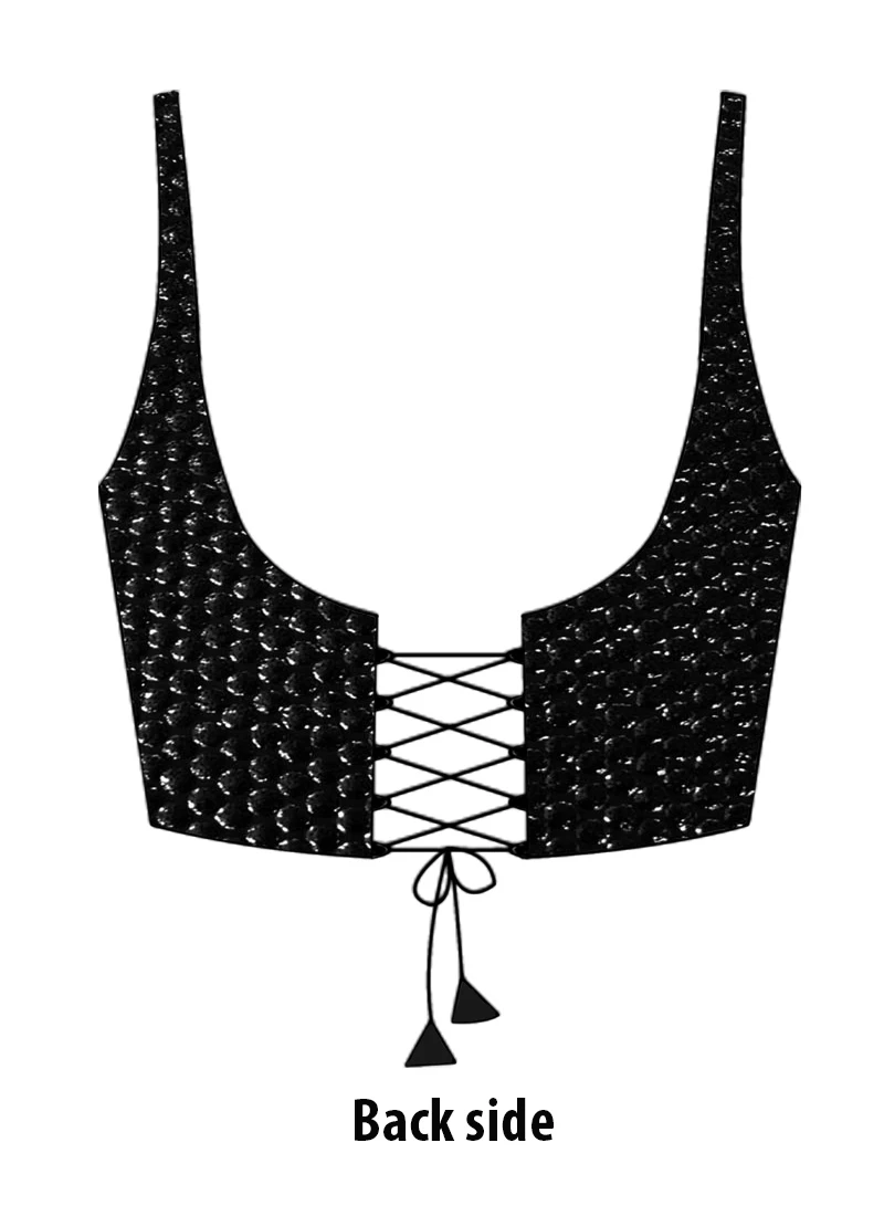 Black Sequins Embroidered Georgette Blouse Party Wear 1 Black Sequins Embroidered Georgette Blouse Party Wear