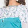 Blue Cotton Palazzo Set Party Wear
