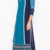 Dark Blue Georgette Embroidered Kurta Palazzo Set After Six Wear