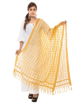 Golden Kota Cotton Dupatta Festive Wear 6 Golden Kota Cotton Dupatta Festive Wear -Indo Clothing Shop golden kota cotton dupatta dpdmfmfd036 u