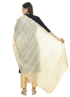 Golden Silk Dupatta Festive Wear 7 Golden Silk Dupatta Festive Wear -Indo Clothing Shop golden silk dupatta dpdmfmfd045 b