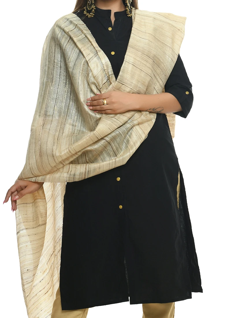 Golden Silk Dupatta Festive Wear 1 Golden Silk Dupatta Festive Wear