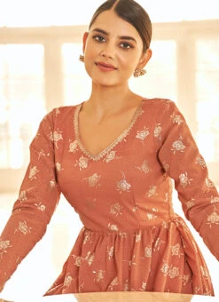 Multicolored Georgette Foil Printed Anarkali Gown After Six Wear 7 Multicolored Georgette Foil Printed Anarkali Gown After Six Wear -Indo Clothing Shop multicolored georgette foil printed anarkali gown bgwsom4708 b