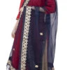 Navy Blue Organza Cotton Gota Patti Work Dupatta Festive Wear