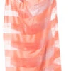 Peach Organza Dupatta After Six Wear